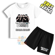 Dhot children's t-shirt and pants set 4G GangDesign free name - Children's t-shirt set with free nam