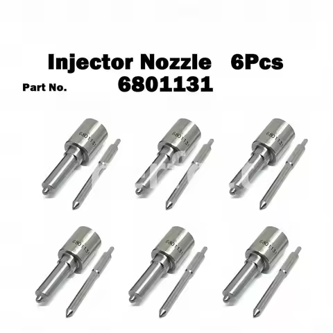 For Case Cummins 6BT 6CT 6760429 6760529 6760531 6x Fuel Injector Nozzle 6801131