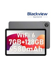 Blackview 10英寸平板android 12平板電腦tab 8 Wifi,7gb(4+3擴展)+128gb/tf 1tb,四核心,1280×800 Hd+ips螢幕,6580mah,13mp+8mp相機,wi-fi 6,錄屏,bt5.0,gms認證平板電腦英國版