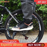 Ccgreat phía sau Xe đạp bàn đạp phát hành nhanh chóng xe đạp chỗ gác chân cho xe đạp điện
