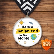 Custom Acrylic Medal Graduation Gift Birthday Gift Souvenir - White Best GF