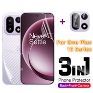 3in1 Front Back Full Cover Protection Tpu Hydrogel Film For OnePlus 15 13 R S T 13r 13s 13t 5G 2025 