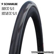 Schwalbe 26 X 1.1 | 27.5 X 1.1 Pro One Evo Addix Race TLEasy Folding Tyres - 28-559 | 28-584 (1 Tire