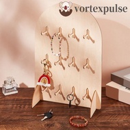 VORTEXPULSE Earring Display Rack, Detachable 3 Layers Jewelry Storage Rack, Multifunctional Hook Sty