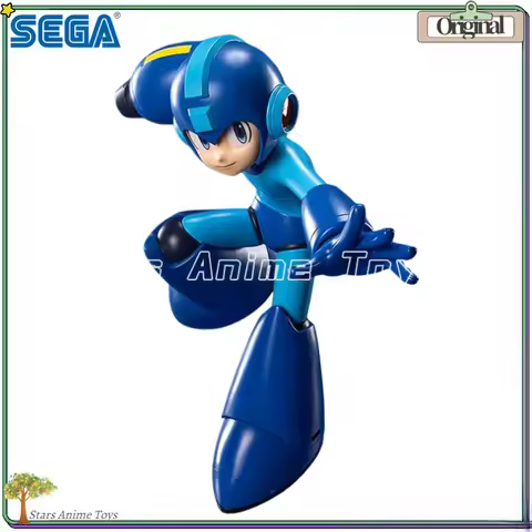 Original SEGA Luminasta Megaman Mega Man Anime Handmade Model