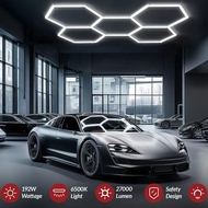 5 Holes Honeycomb Led Light Garage Light Hexagon Led lamp For Auto Car Body Repair Workshop Gym