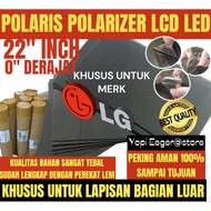 Polaris Polarizer Lcd Led Lg 22 Inch 0" Derajat Lapisan Plastik Film