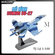 Mô Hình Hợp kim Máy Bay Tupolev TU-160 Họa Tiết Nga