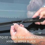 Hella Wiper Blade Razor Hybrid 14 - 30 Inch