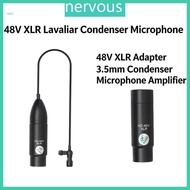 NERV 48V to 3 5mm Power Supply Adapter For Condenser Mics In Various Recording