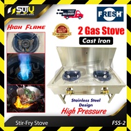 FRESH FSS-1 / FSS-2 / FSS-3 Single / Double / Triple Burner Gas Stove / Stir-Fry Stove / Gas Stove S