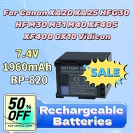 New Lithium Camera Battery for Canon XA20 XA25 HFG30 HF M30 M31 M40 XF405 XF400 GX10 Vidicon 7.4V 19