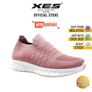 shoes women woman shoes XES Ladies BSLCHC13 Socks Pattern Sneaker (Black, Pink)