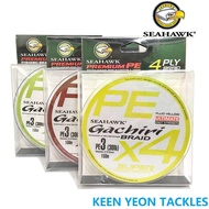 SEAHAWK GACHIRI BRAIDED LINE X4 150m