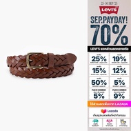 เข็มขัด Levis® Mens Leather Braided Belt