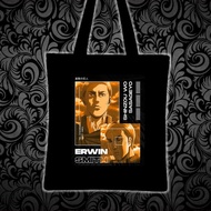 ERWIN SMITH Printed tote bag canvas