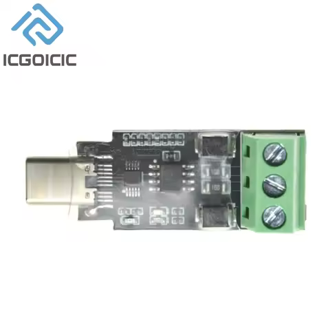 Type-C To RS485 Conversion Module For Android Serial OTG USB Type C To 3PIN 485 Converter Modules 60