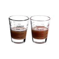 Measuring Cup Espresso Shot Glass 30ml Shot Glass Set Graduated Glass Sake Glass Wine
