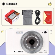 KiTBEEZ KF-2 กล้องดิจิตอล Digital Camera 56MP 8X 1080P วีดีโอ vlogกล้อง ถ่ายรูปถ่ายวิดีโอพร้อมแฟลช ฟ