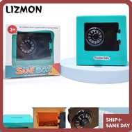 LIZMON Piggy Bank Kids Piggy Deposit Banknote Cash Safe Box Combination Lock