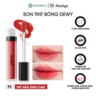 Son Tint Bóng Mastige Dewy Lâu Trôi Màu T1 Đỏ Nâu 4.5ml