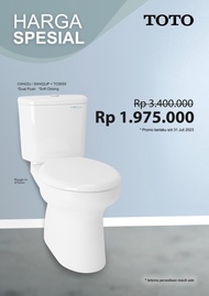 Closet Duduk Toto CW 422 J / SW 422 JP Promo Special Offer