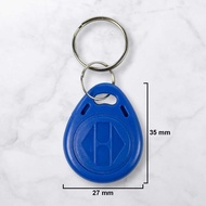 GANTUNGAN LCMNCLL RFID Tag Key Waterproof ABS Keychain 1 PCS - KF02-5200