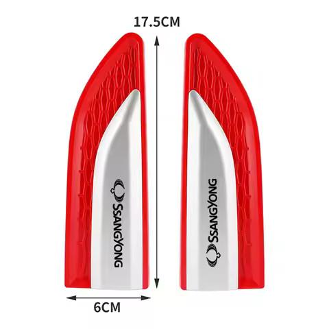 Car Body Protective Sticker Car Fender Side Blade Badge Emblem For NIO ET5 ES6 ES8 EC6 ET7 Weilai ET