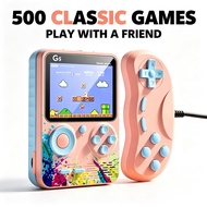 G5 Retro Handheld Game Console 500 Games 2 Player Colorful Portable Gaming Device TV Connectable Cla