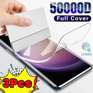 3Pcs Hydrogel Film for Samsung Galaxy S20 S22 S21 S23 S24 Ultra S10 S9 S8 Plus FE Screen Protector for Samsung Note 20 10 9 Plus