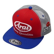 MEN TRUCKER SNAPBACK HAT TOPI LELAKI DEWASA ARAI HELMET JAPAN RAM 3