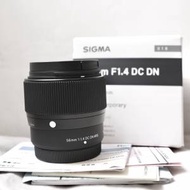 SIGMA 56mm F1.4 DC DN 鏡頭 富士 Fuji ...