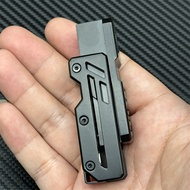 new Black M EDC Fidget Slider Zinc Alloy Fidget Toys ADHD Concentration Toys Office Desktop Toys for