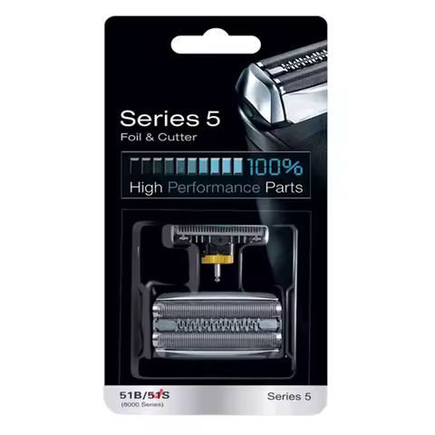 51S Replacement Foil Head Cutter for BRAUN 5 Series 550s-3/550s-4/550cc/550cc-4/560/560s-3/560s-4/56