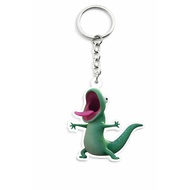 Hoppers cartoon keychain with characters Tom, Hoppers, King George, Loaf, Ellen bear