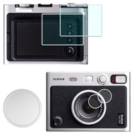 HUIPUXIANG Lens Cap + Screen Protector for Fujifilm Instax Mini Evo Camera (for Accessories), LCD + 