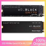 WD SN770 SN850X SN850P Internal SSD 1TB 500GB 2TB SSD NVMe M.2 2280 PCIe 4.0 X4 SSD Drive Solid Stat