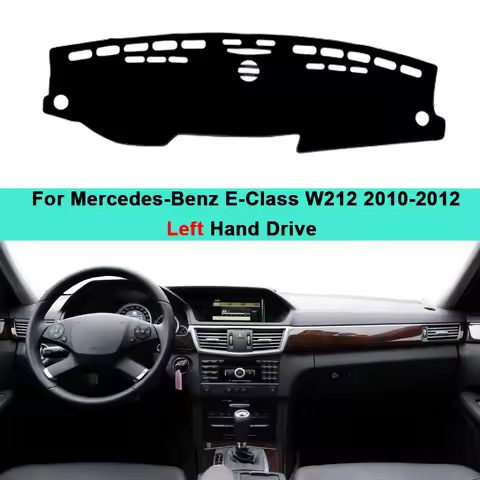 Car Dashboard Cover DashMat Carpet Sun Shade For Mercedes Benz E-Class W212 2010 2011 2012 E-Klasse 