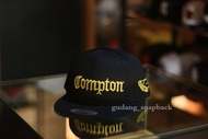 topi snapback compton original import - compton cap original import -