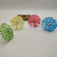 [48H Shipping] Eco-friendly Polka Dot Small Paper Umbrella New Small Umbrella Small umbrella Umbrell