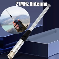 Antena HT Teleskopik/Rod 27MHz SMA Female 23cm-130cm untuk Walkie Talkie Genggam, Antena CB Lanjutan