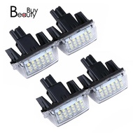 LED License Plate Number Light 4PCS Lamp Kit for     E18 Vios  EZ Noah Proace City