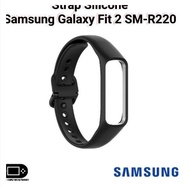 Strap Silicone Samsung Galaxy Fit 2 SM-R220 Silicon Tali Jam