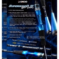 DAIDO SUPERSONIC 3 Baitcasting Rod (FUJI GUIDESRing)