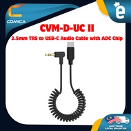 COMICA CVM-D-UC II 3.5mm TRS to USB-C Audio Cable with ADC Chip