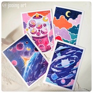 Galaxy Postcard A6 size