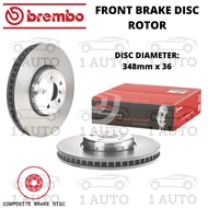 GENUINE BREMBO FRONT BRAKE DISC ROTOR BMW G30 530i G20 330i