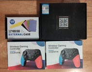 500GB雙系統家用模擬器遊戲機連2隻無線手製