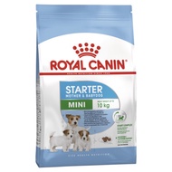 MINI STARTER 4kg, FOOD FOR PREGNANT AND PREGNANT MOTHERS AND PUPPIES & PUPPIES UNDER 2 MONTHS OLD.