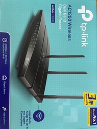 TP-Link 無線雙頻Gigabit路由器 AC1200 （全新）